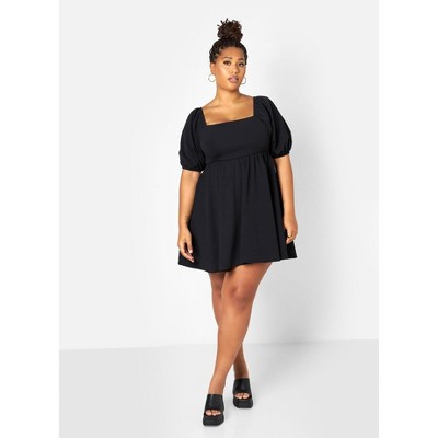 Rebdolls Women's Luna Balloon Mini Dress