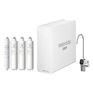 Waterdrop X10 Tankless Undersink RO System, NSF/ANSI 58 and 372-Certified, 1000 GPD, 9-Stage, Extra 3 F2, 1 F1G Replacement Filter - 1 of 4