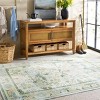 Martha Stewart Floral - MSRW181 - Indoor Power Loomed Machine Washable Skid-Resistant Rugs - 2 of 4