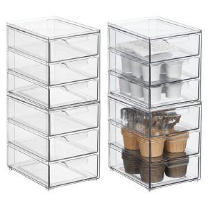 3-Drawer Stackable Organizer for Kitchen or Pantry - 1 of 4