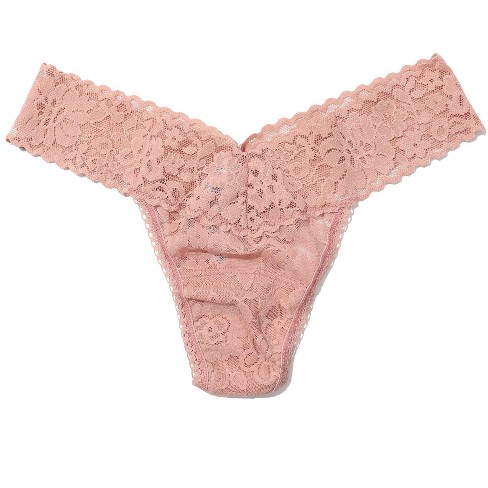 Lacey Thong in Dusty Pink