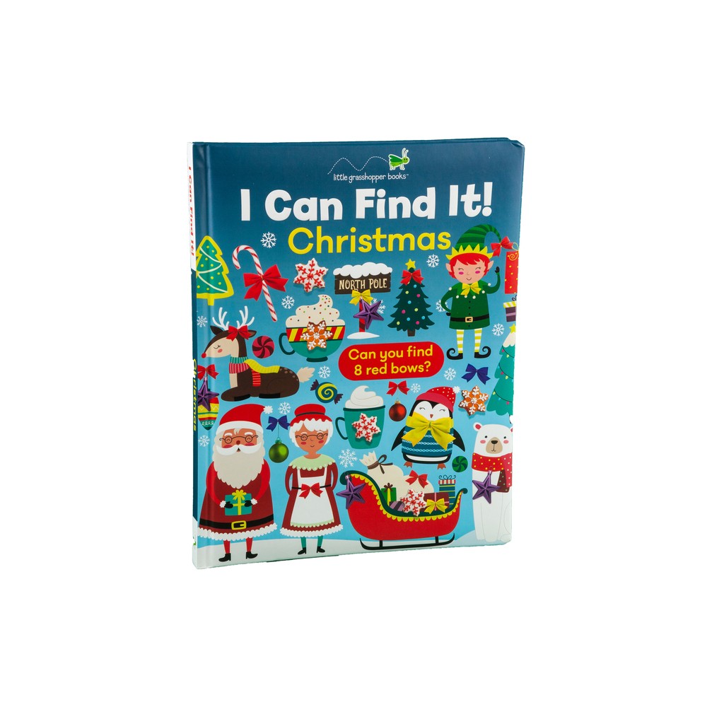 I Can Find It! Christmas (Large Padded Board Book) - by Little Grasshopper Books & Publications International Ltd