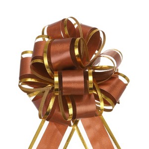 Unique Bargains Christmas Wedding Gift Wrapping Large Pull Bow 10 Pcs - 1 of 4