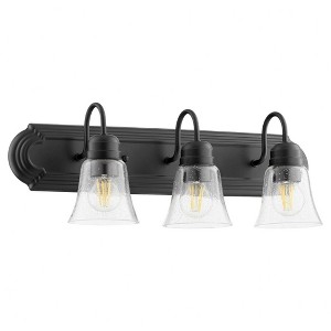 Quorum Lighting 3 - Light Vanity in  Noir - 1 of 1