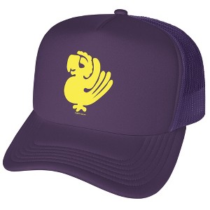 Legends Of The Hidden Temple Purple Parrots Foam Trucker Cap Purple - 1 of 4