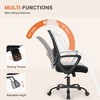 Lyngins Ergonomic Office Chair – Adjustable Height Home Office Desk Chair with Footrest, 360° Swivel Computer Chair for Gaming & Work - 3 of 4