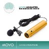 Movo LV-6 Pro Grade Cardioid XLR Lavalier Mic - Phantom Powered - 2 of 4