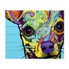 Trademark Fine Art - Dean Russo 'Chihuahua' Wood Slat Art - 2 of 4