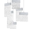 CWI Lighting,Carolina LED Chandelier With Pewter Finish - 4 of 4