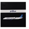 Embraer ERJ-190 Commercial Aircraft "JetBlue Airways" White with Blue Striped Tail 1/200 Diecast Model Airplane by GeminiJets - 3 of 3