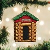 Old World Christmas 3.75 In Lincoln Logs 100Th Birthday Toy Tree Ornaments - 3 of 3