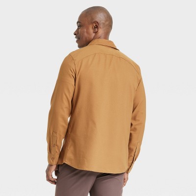 Мужская фланелевая рубашка All In Motion на пуговицах, быстро впитывающая влагу и сохнущая