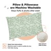 KeaBabies Jumbo Toddler Pillow with Pillowcase, 14X20 Soft Organic Toddler Pillows for Sleeping, Kids Travel Pillow - 4 of 4