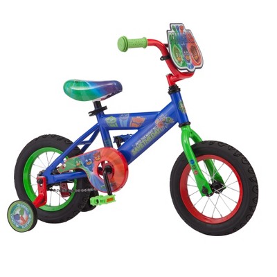 blue toddler bike