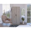 NicBex 71.10"H Armoire Wardrobe Closet Storage Cabinet with Double Doors & Shelves & Inner Drawer for Bedroom - 2 of 4