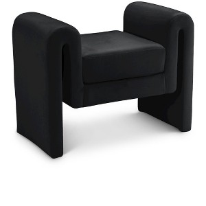 Meridian Furniture,Sloan Velvet Bench - 1 of 4