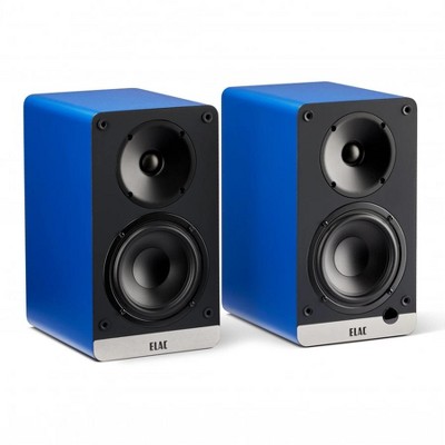 ELAC Debut ConneX DCB41 4-1/2" Powered Bookshelf Speakers with Built-in Bluetooth | Built-In Bass Enhancer with Variety of Inputs