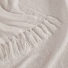 Brooklyn Loom 50"x70" Chunky Boucle Textured Microfiber Throw Blanket in Greige - 3 of 4