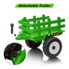 12V Kids Ride On Tractor with Trailer & Remote Control,Speed Up to 5mph - 3 of 4