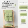 8pc Viscose from Bamboo Luxury Bath Towel Set - BedVoyage - 3 of 4