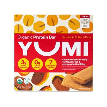 YUMI Organic Protein Bar, Chickpea and Butter Baby Meals - 3.7oz/5ct