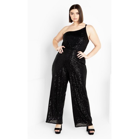 CITY CHIC | Women's Plus Size Blakely Jumpsuit - black - 12 Plus