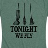 Women's - Hocus Pocus - Tonight We Fly Brooms Short Sleeve Graphic T-Shirt - 2 of 4