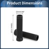 Unique Bargains Bike Handlebar Grips Covers 5.12" Long Black 1 Pair - 3 of 4