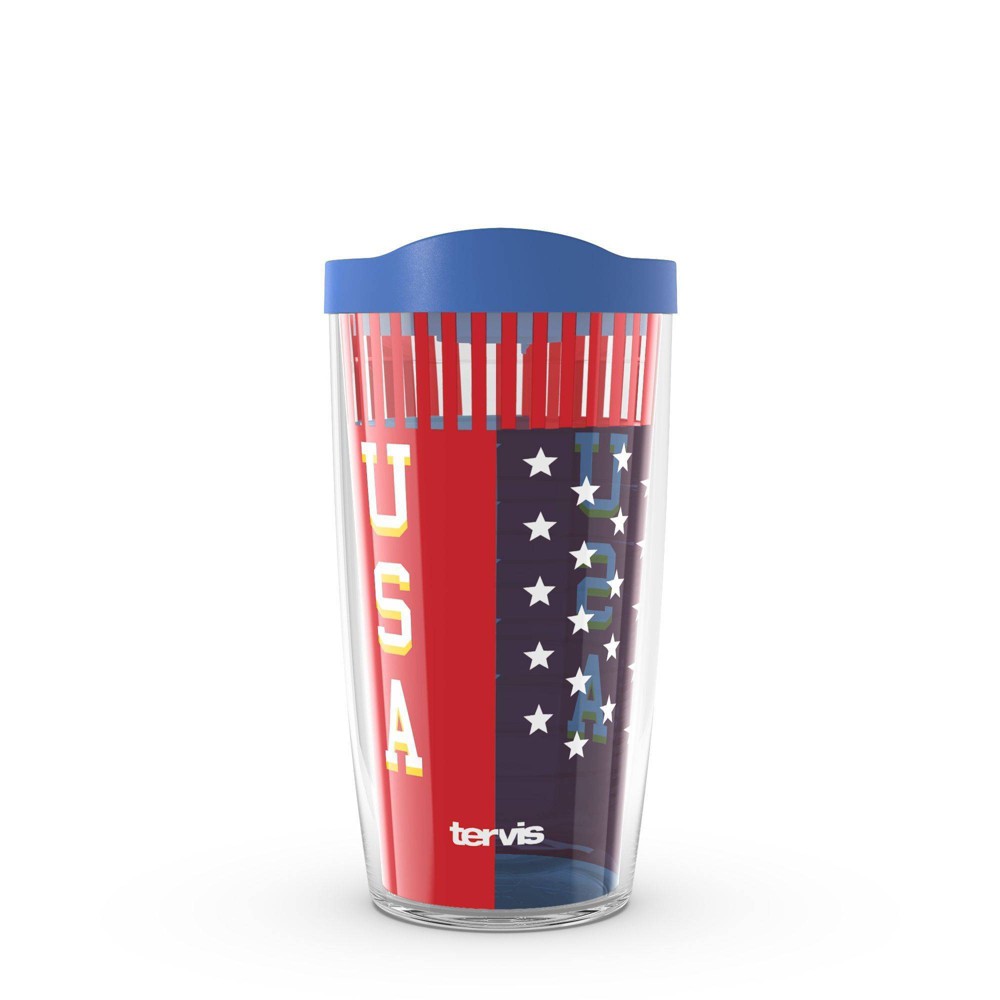 Photos - Glass Team USA Olympic 16oz Take The Podium Classic Tumbler