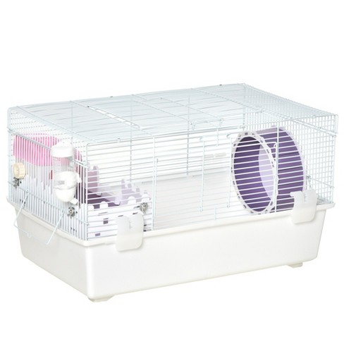 pink gerbil cages