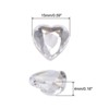 Unique Bargains Craft Embellishments Acrylic Heart Rhinestone Flat Back Gems 40 Pcs - 2 of 4