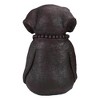Northlight 17" Dark Gray Meditating Buddha Dog Outdoor Garden Statue - 4 of 4