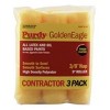 Genuine Purdy Golden Eagle 3 Multi-Pack 9" x 3/8" Nap Roller Cover 140868100 - 3 of 3