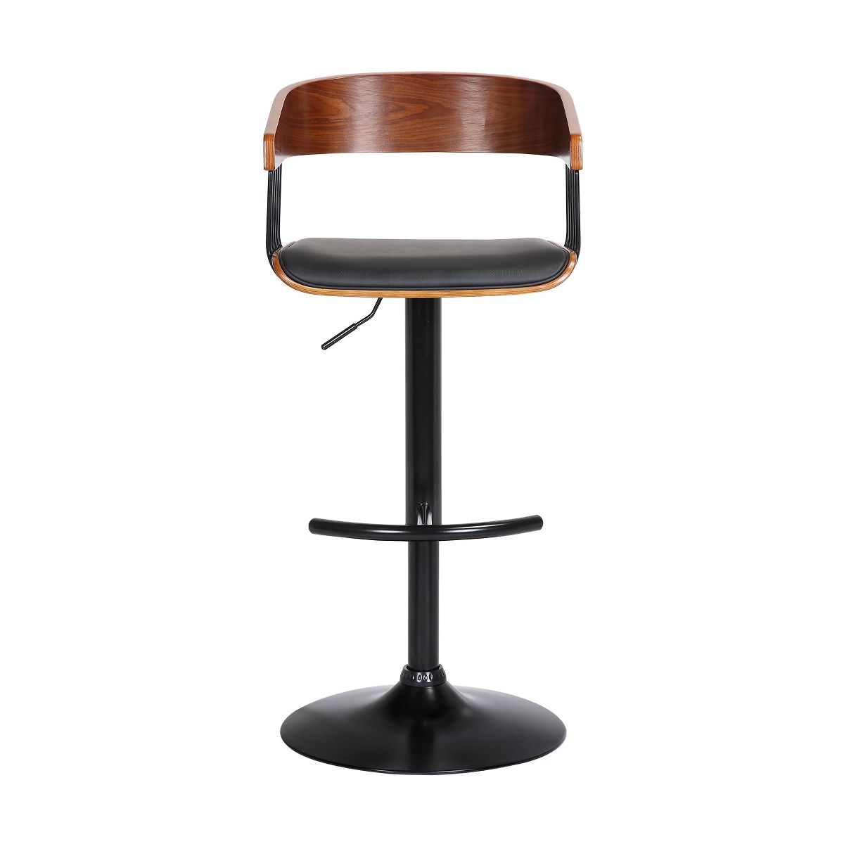 Larisa Upholstered Adjustable Barstool - thumbnail 3