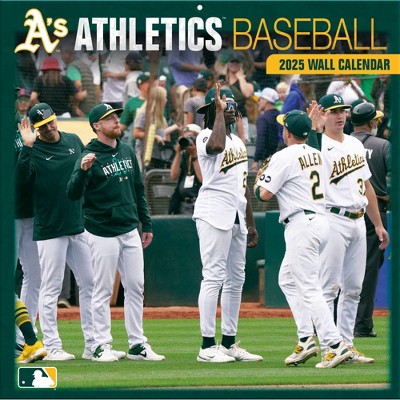 MLB Oakland Athletics 2025 12"x12" Team Wall Calendar