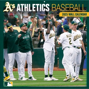 MLB Oakland Athletics 2025 12"x12" Team Wall Calendar - 1 of 4