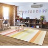 Flagship Carpets School Girl Style Simply Safari Sunset Stripes Classroom Area Rug - 2 of 4