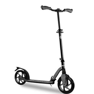 Lascoota Kick Scooter for Adults & Teens. Lightweight Foldable Adult Scooter Large Sturdy Wheels - (Dark) The Metro - 1 of 4