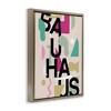 Stupell Industries Midcentury Modern Bauhaus Shapes Floating Frame Canvas Art - 2 of 4