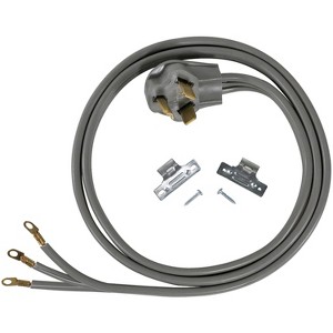 Certified Appliance Accessories® 3-Wire Eyelet 30-Amp Dryer Cord - 1 of 4