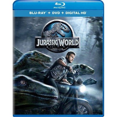 Jurassic World (Blu-ray + DVD + Digital)