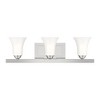 Livex Lighting Ridgedale 3 - Light Vanity in  Polished Chrome - 4 of 4