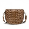 MKF Collection Amalia Crossbody Bag Croc-Embossed Vegan Leather Shoulder Bag Handbag by Mia K - 2 of 4
