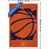 Trends International NBA Phoenix Suns - Logo 25 Framed Wall Poster Prints - 3 of 4