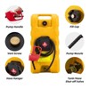 15 Gallon Gas Can with Manual Transfer Pump & 10 FT Hose, Portable Fuel Tank with Wheels & Carry Handle, Leak-Proof Heavy Duty Gas Caddy - 4 of 4
