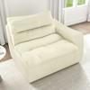 Spassway Comfortable Lounge Chair, 33"H x 36"W, Perfect for Living Rooms, Bedrooms Reading Books, Beige/Yellow Available - 2 of 4