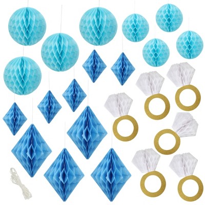 Packed Party Honeycomb Bridal Garland