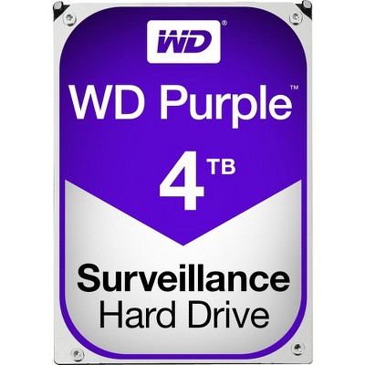 WD Purple 4TB Surveillance Hard Drive - 5400rpm - 3 Year Warranty