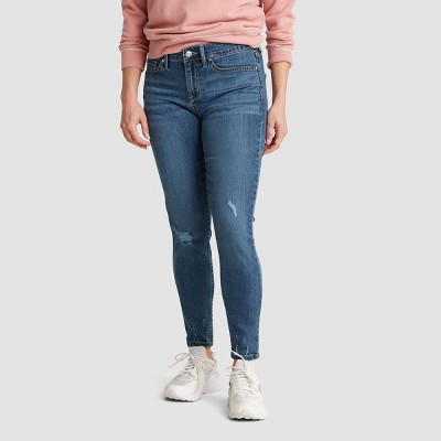 levi's mid rise skinny womens jeans