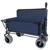 Whisen 3-in-1 Folding Wagon with Bench Seat & Rear-Mounted Folding Tabletop, 500lbs Capacity - 4 of 4
